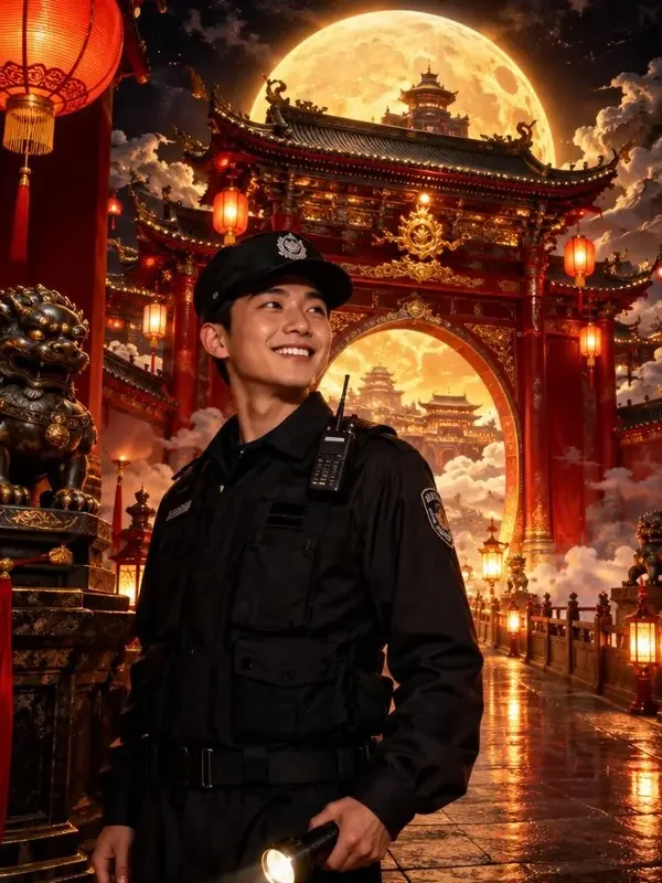 月老去应聘保安封面
